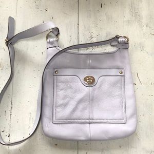 Coach crossbody bag (bluish grey)
